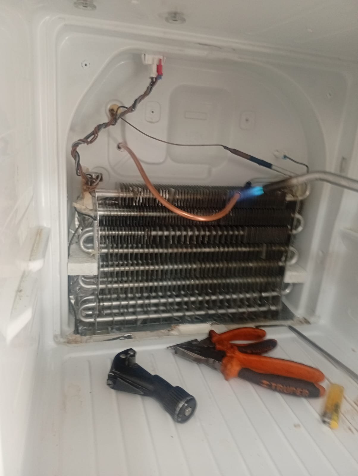 Reparación de heladera